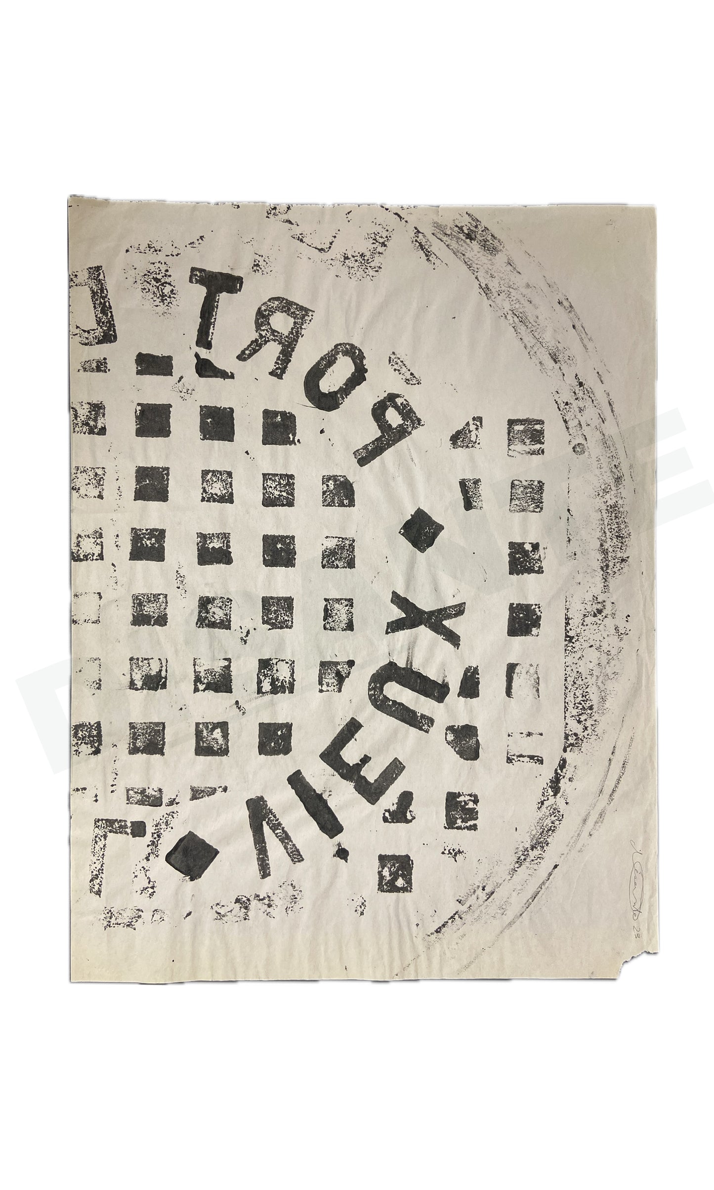 Empreinte urbaine - Vieux Port