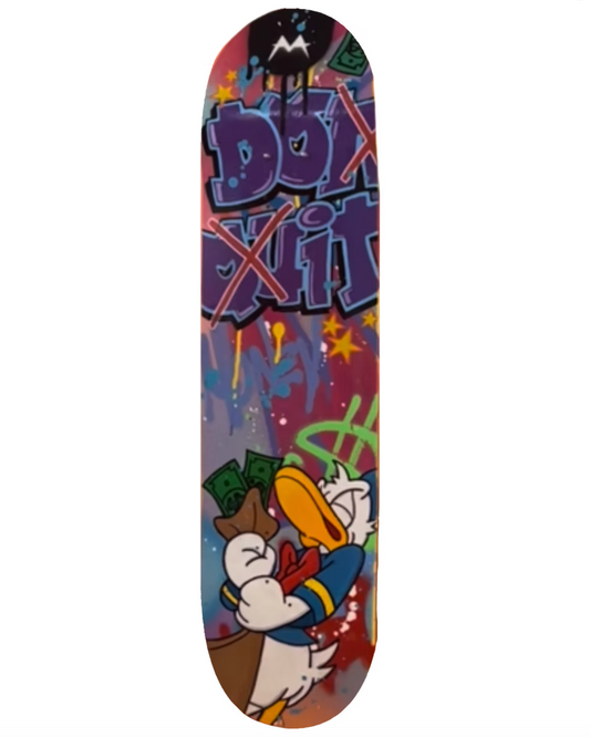 Don't Quit Donald, Do It - Skateboard