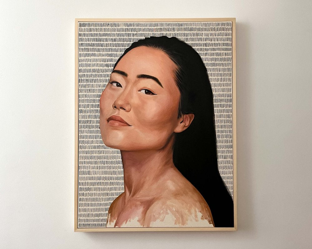 Énergie de fille chanceuse