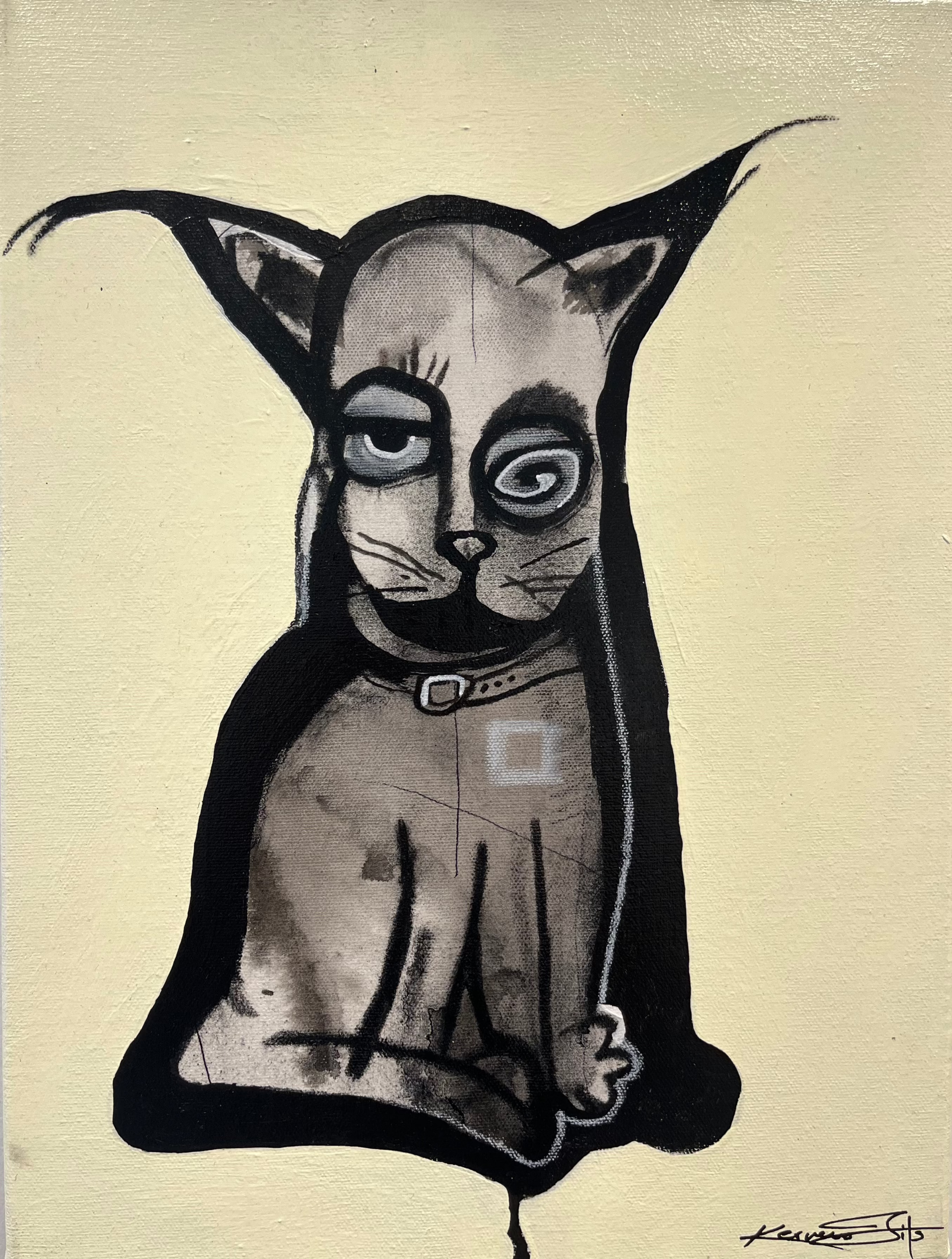 Chat puant