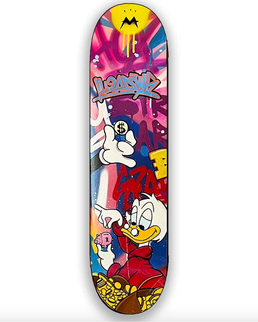 Tirelire Scrooge | Skateboard